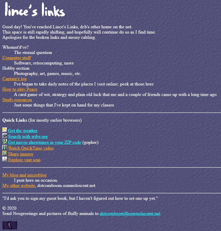 Lince's Links