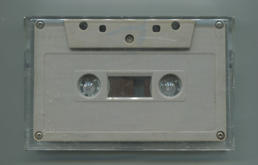 Unlabeled Cassette Tape
