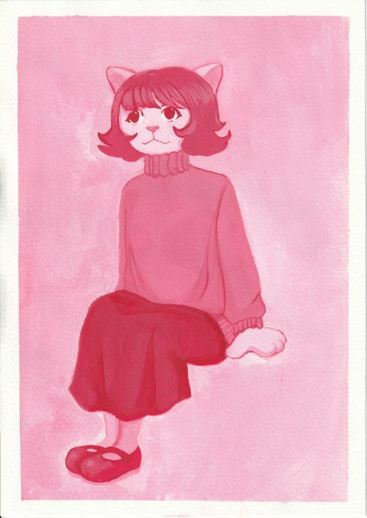 "Pink cat" (29th October 2021)