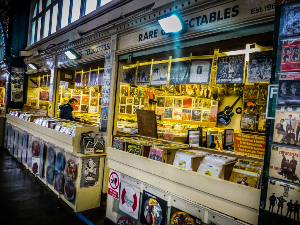 The exterior of Kellys Records in Cardiff