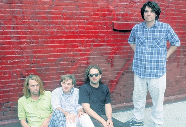 The members of Wilco circa 1999