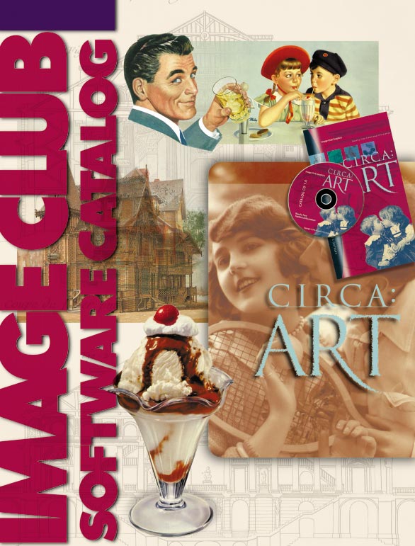 Spring 97 Image Club catalog cover