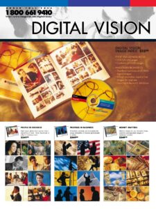 Spring 97 Image Club catalog page on Digital Vision