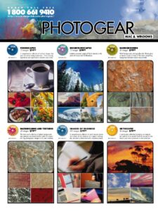 Spring 97 Image Club catalog page on PhotoGear