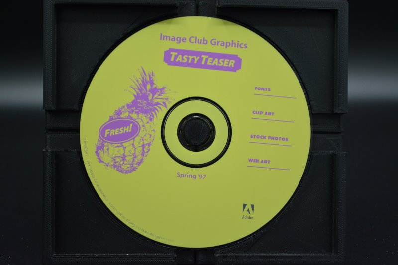 A Spring 97 teaser disc for Image Club Graphics' products for sale