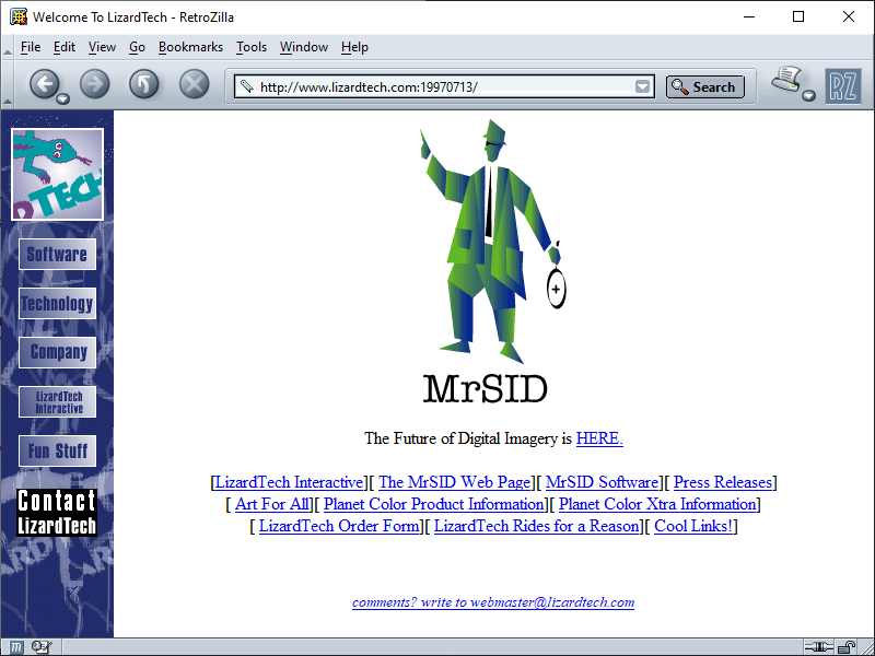 LizardTech's old site