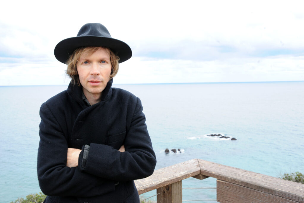 Musician Beck poses for a portrait at his home on Friday, Dec. 14, 2012, in Malibu, Calif. (Photo by Katy Winn/Invision/AP)
